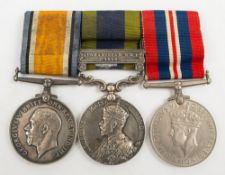 A WWI War Medal to 8210 Pte P W Robinson Some LI:,