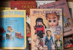 A collection of toy and doll books: including The Collector's Guide to British Dolls Since 1920,