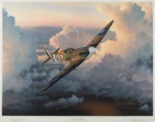 After William S Phillips 'A Time of Eagles' limited edition print 886/1250:- signed in pencil by