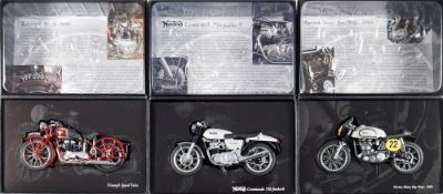 Minichamps 1/12th scale Classic Motor Bike Series: includes Norton Manx Ray Petty 1960,