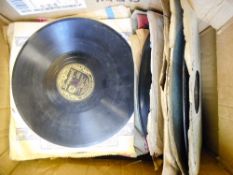 A collection of 78 rpm gramophone records:.