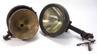 A Noirtax K701 headlamp (a/f) and a similar Lucas headlamp:.