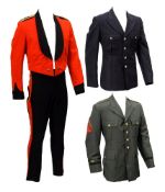 A No 1 mess uniform:, together with an ERII police tunic and an American Rangers tunic (3).