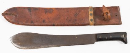 A WWII American 'Legitimus' machete by Collins & Co:,