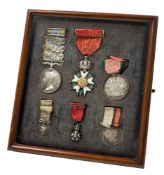 An unnamed Crimea group of three:, Crimea Medal with three clasps,