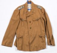 A WWII German Coastal Artillery Lieutenant's tunic:,