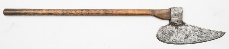 A 17th century German axe (Doloire):,