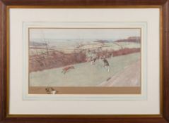 Cecil Aldin [1870-1935]- Hazelbeach,:- coloured print,