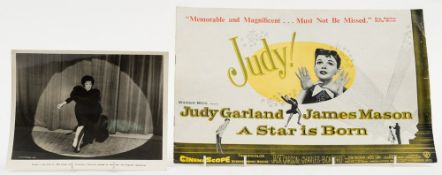 An original Exhibitor's press book for 'A Star is Born' (1954):, with examples of posters,