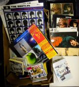 WITHDRAWN An extensive collection of Beatles CD's and 33 rpm records:,