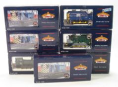 Bachmann Branch-Line OO/HO scale a group of seven Diesel shunters:, 31336B Class 4 BR Blue,