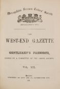 WEST-END GAZETTE of Gentlemen's Fashions : vol.