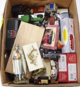 A collection of Dinky Corgi Lledo and other diecast vehicles: includes Atlas edition Dinky No 943