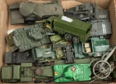 Dinky, Corgi and others, a military vehicle group:, including a Dinky 10 Ton Army Lorry No 622.
