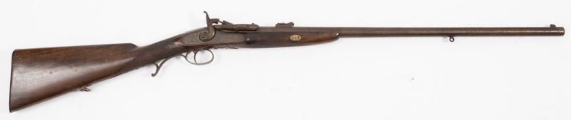 A late 19th/early 20th century Schneider conversion breech loading sporting gun:,
