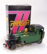 A G scale live steam 0-6-0 'Classic Series' tank locomotive by Roundhouse, Doncaster:,