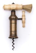 A Thomason type King's screw corkscrew, circa 1820:,