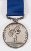 A Victorian Royal Humane Society silver medal to M Roberts 1842:,