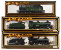 Mainline an 00/H0 gauge locomotive No 5328 with six wheel tender in BR black livery: a 4-6-0
