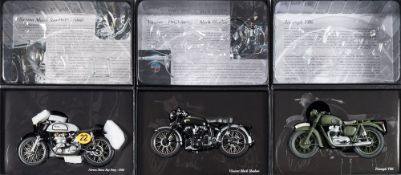 Minichamps, 1/12th scale Classic Motor Bike Series: includes Norton Manx Ray Petty 1960,