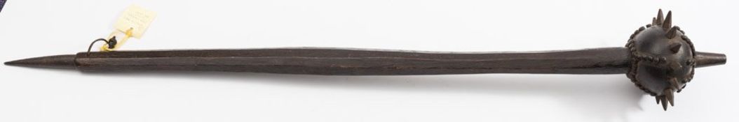 An early 20th century Continental mace:, possibly Spanish,