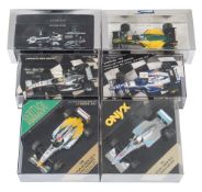 Minichamps, Spark and Hertiage Formula 1, a group of six Formula One racing cars: to include,