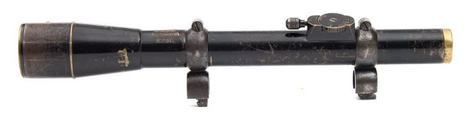 A WWI period German 'Skopar B' trifle sight by Voigtlander:, number 10208,
