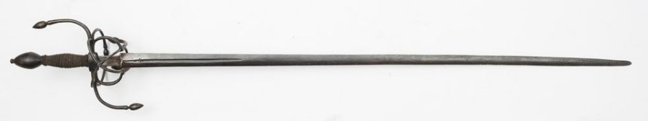A 17th century German rapier:,