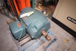 Reliance Electric 150 hp / 75 hp Duty Master A-C Motor, ID #01MAN67166-G-001-BB, Frame #445T, 1770