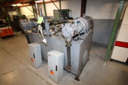 Nott Co. Hydraulic System with (2) Parker 30 hp Hydraulic Pumps, Model PAVC1002R222 1760 RPM, 208-