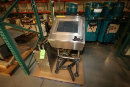 ITM Label Verification System with (2) Pedestal Mounted Cameras, (2) S/S Operator Control Cabinets