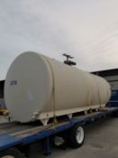 Walker 8,000 Gallon Horizontal Refrigerated S/S Tank with S/S Front, Top-Mounted Vertical 1-1/2