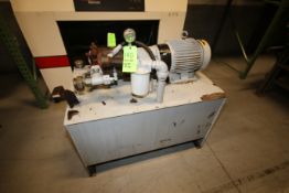 Airline Hydraulic System with Rexroth 15 hp Hydraulic Pump, Model R910943522, 1760 RPM, 230/460 V, 3