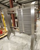 2007 AGC S/S Plate Press, Model PRO31M-E1, S/N 07278 with (129) S/S Plates, (1) Divider and