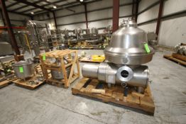 GEA/GEA/Westfalia CIP Separator/Centrifuge, Model MSB170-01-076, S/N 1674-309, Bowl Speed 4500 RPM