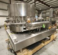 Federal 26-Valve Rotary Mono-Block Jug S/S Filler, Machine #2277-GWSS6/26.8-R1358, Right Hand with