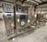 Omni Integrated Solutions 33 GPM Skid-Mounted Cheese / Milk HTST System with APV Plate