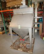 S/S Bag Dump/Dust Collection Station with Aprox. 42