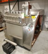 Gaulin 5-Piston S/S Homogenizer, Model 4650MC7525TPS, S/N 3715185 with Micro-Gap, Teco 125 hp Motor,