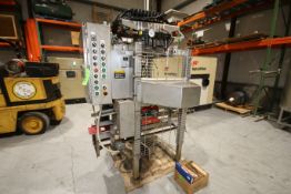 Cannon All S/S Pneumatic Single Caser, Model 120-1071241, S/N 120-1436 with Allen Bradley SLC 5/01