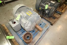 Baldor Super E 125 hp Motor, Cat #ECP4410T-4, Frame #444T, 1780 RPM, 460 V, 3 Phase (Additional $