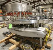 Federal 26-Valve Rotary Mono-Block Jug S/S Filler, Machine #__________, Set-Up with 6-Head Screw