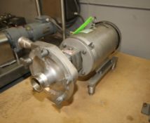 Fristam 7-1/2 hp Centrifugal Pump, Model FPX732-160, S/N FPX732U511979 with 2-1/2