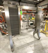 2007 AGC S/S Plate Press, Model PRO31M-E1, S/N 07279 with (85) S/S Plates, Max. Temp. 250 Degree