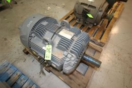 Baldor 150 hp Motor, Cat #ECP4406T-4, Frame #445T, 1785 RPM, 460 V, 3 Phase (Additional $50 Fee