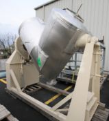 Pattersen Kelley 40 cu.ft. S/S V Blender, S/N C007450, Max Material Density 65 lb / cu.ft. with