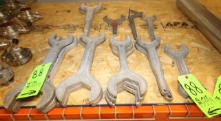 16 pcs. Assorted Sanitary Grade Line Wrenches from 1-1/2