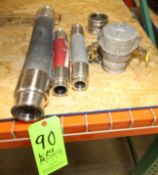6 Pcs. Assorted of Transfer Hose Couplers, Size Includes 2