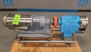 Waukesha 130 Positive Displacement Pump, S/N 411178 06 with 3