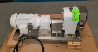 APV R4TS Positive Displacement Pump, S/N R-6594-0897 with 2